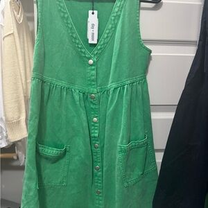 Green Mini Dress